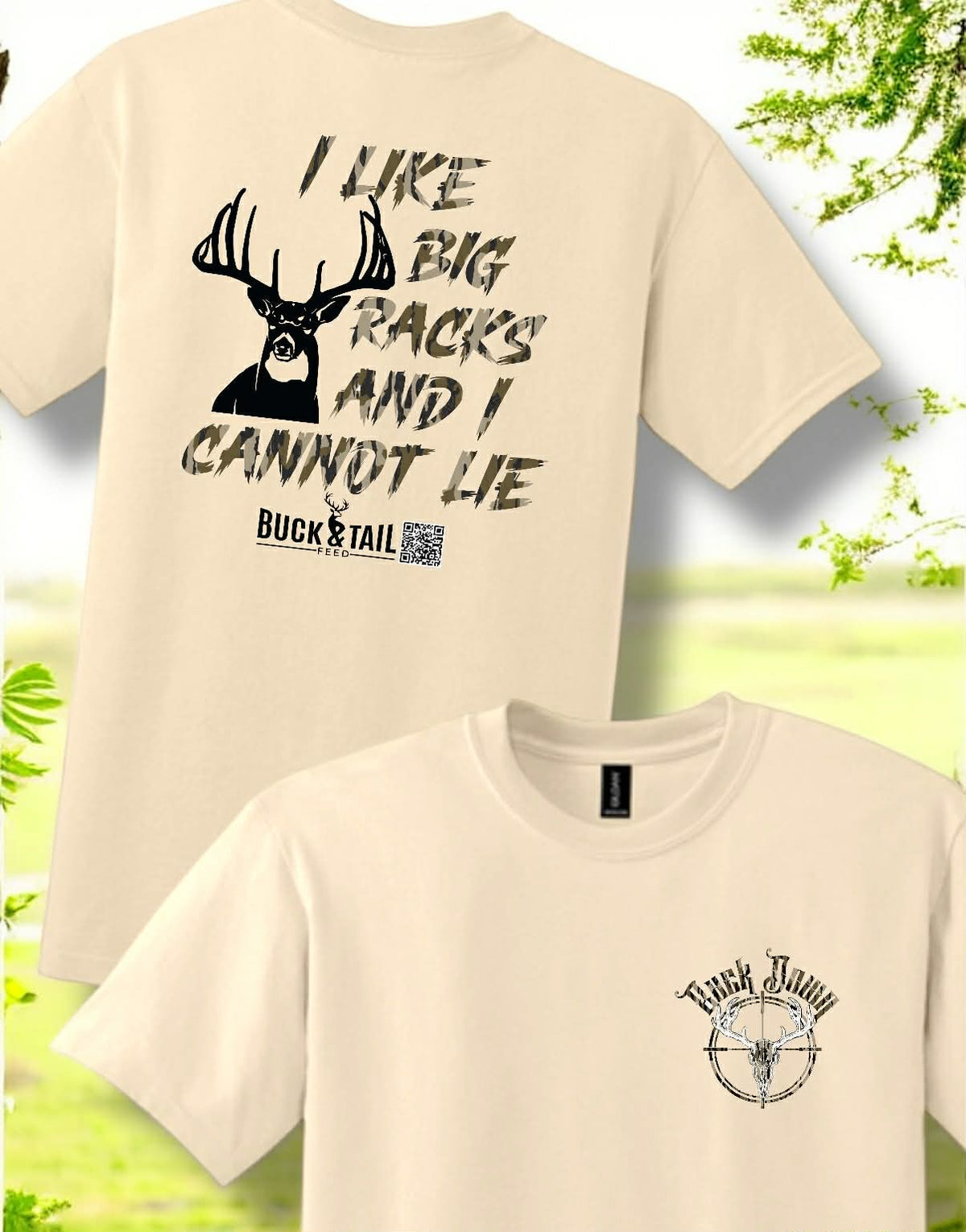 hunting tank tops for men buck tail feed outdoor apparel