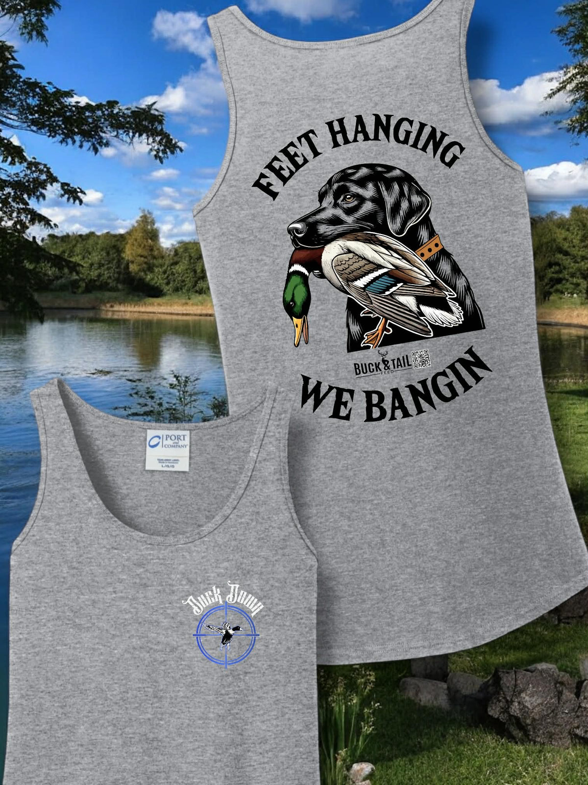 Feet Hanging Tank